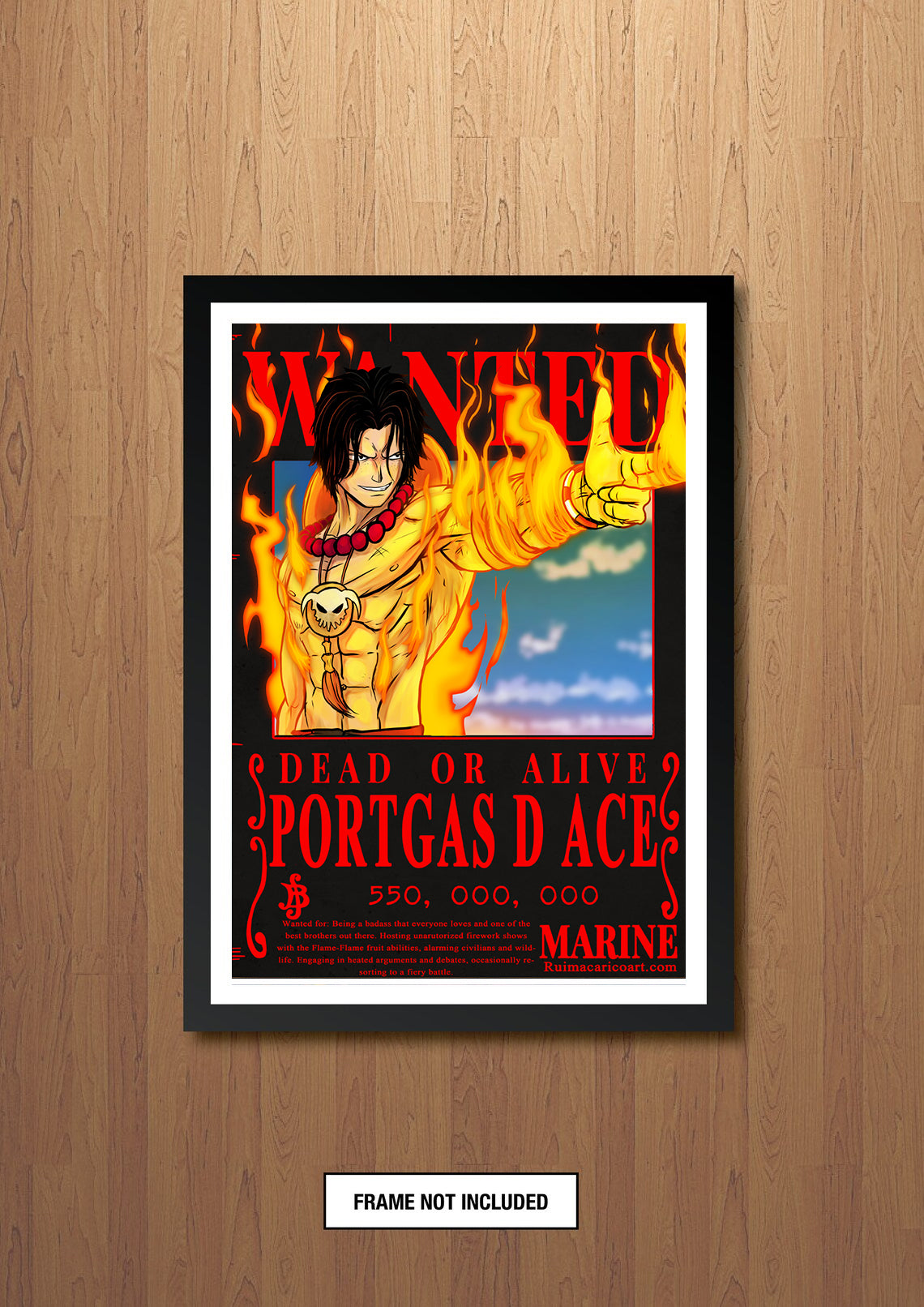 Fire Brother Poster FOIL A3 Art Print (11.7 x 16.5 inches)