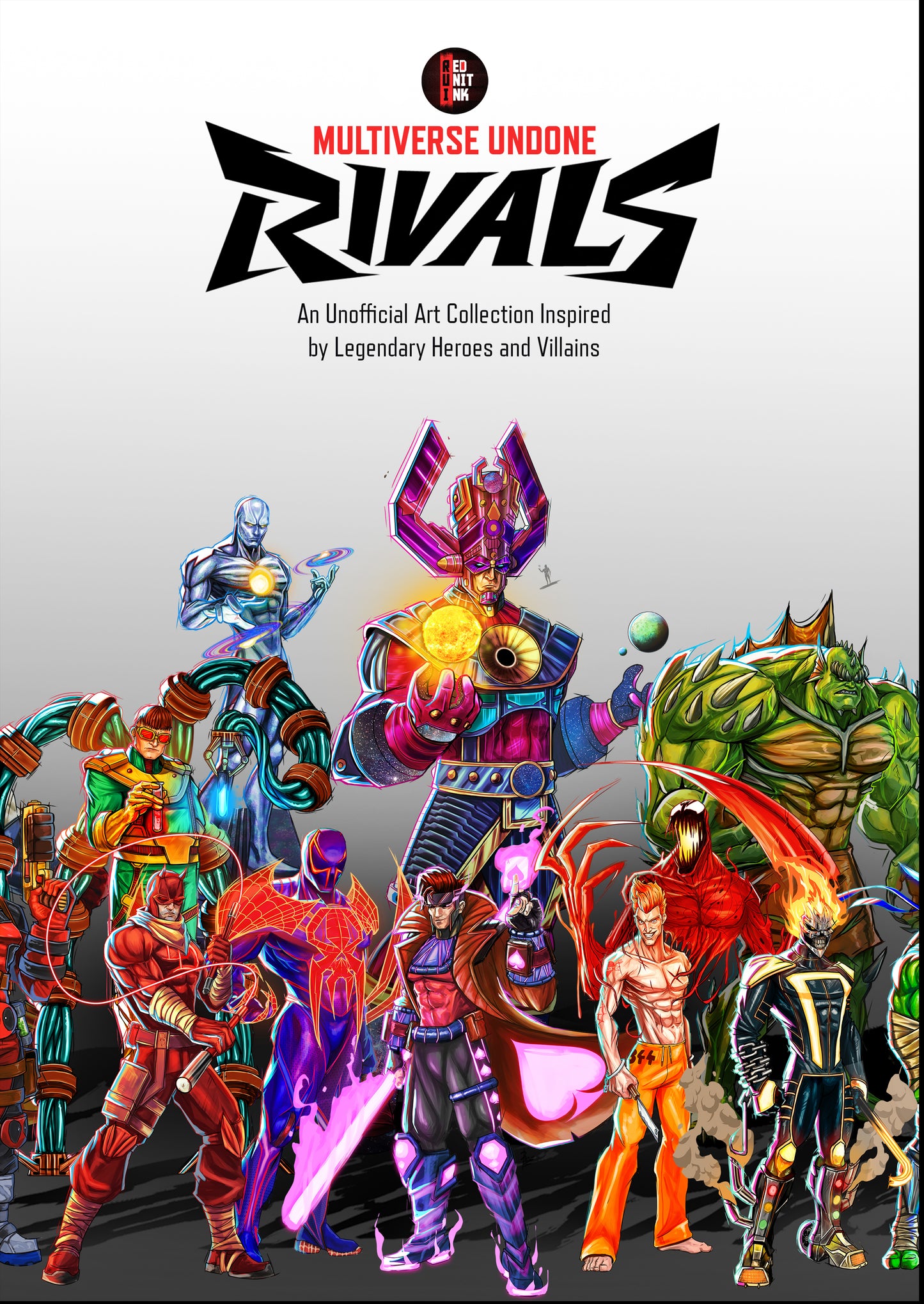 Marvel Rivals Art Book (Unofficial Characters)