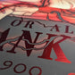 RED PIRATE EMPEROR Wanted Poster FOIL A3 Art Print (11.7 x 16.5 inches)