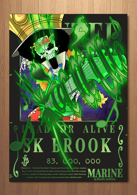 Brook FOIL A3 Art Print (11.7 x 16.5 inches)
