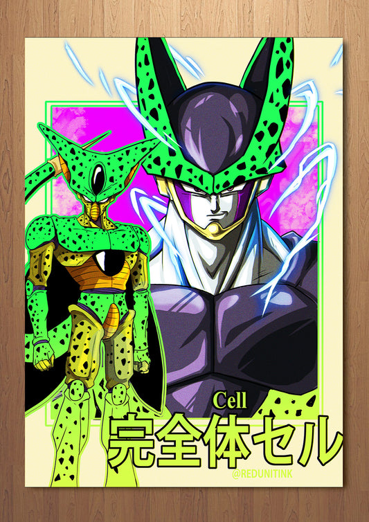 Cell FOIL A3 Art Print (11.7 x 16.5 inches)