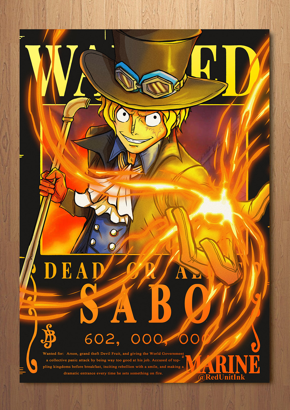 The Lost Brother Wanted Poster FOIL A3 Art Print (11.7 x 16.5 inches)