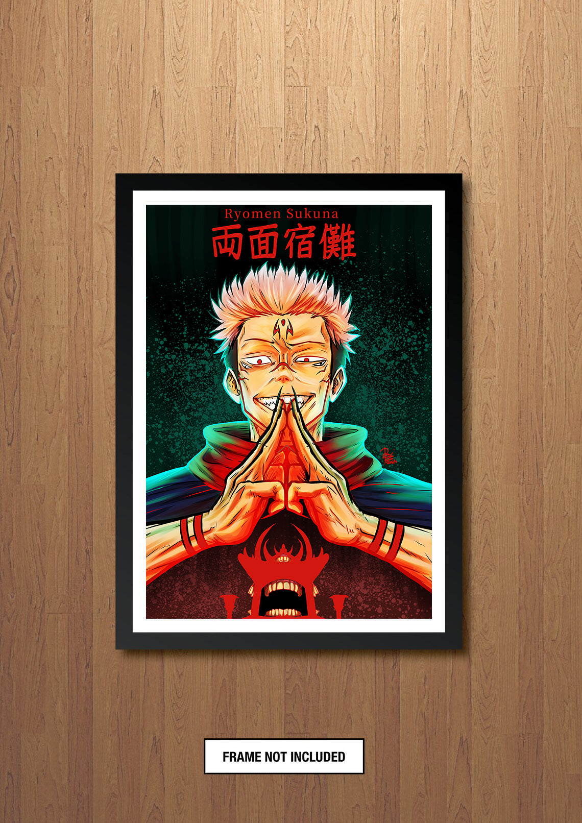The Disgraced One FOIL A3 Art Print (11.7 x 16.5 inches)