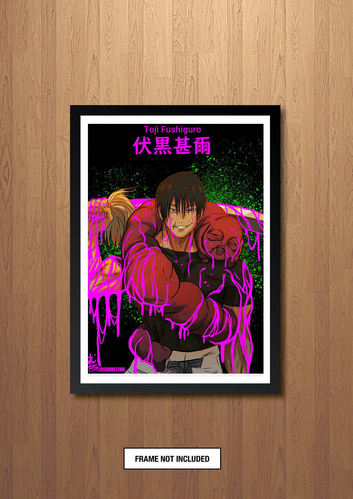 Heavenly Sorceror Killer FOIL A3 Art Print (11.7 x 16.5 inches)